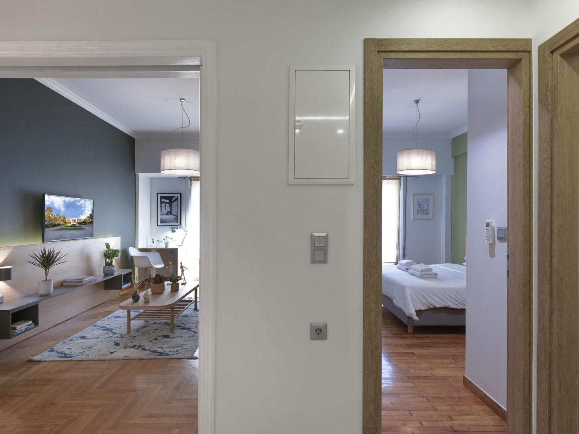 Modern Haven Near Archaeological Museum Apartment Athens Luaran gambar